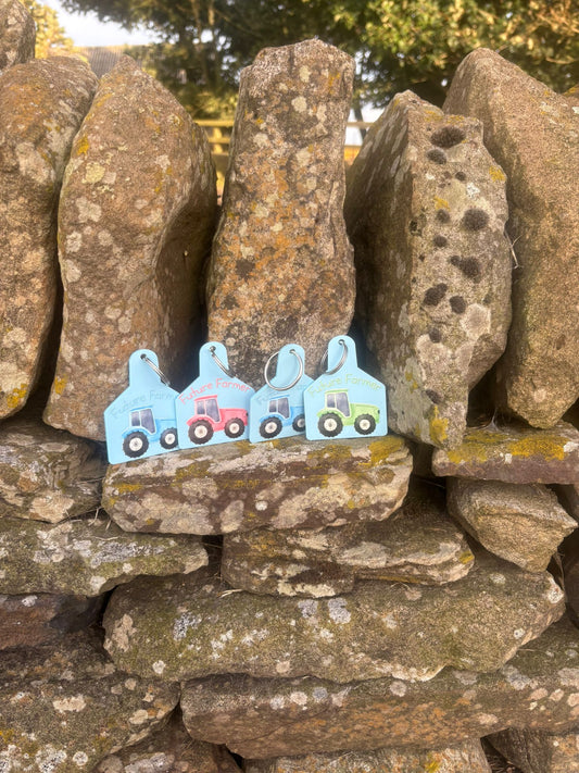 Cattle Tag Keyring